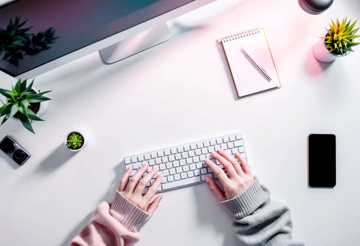 [proyecto digital] imagen de un proyecto de marca completo (para una agencia de diseño web)